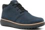 Timberland Blauwe leren enkellaarsjes met veters Blue Heren - Thumbnail 11