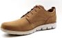 Timberland Blucher Stijl Nubuck Leren Schoenen Brown Heren - Thumbnail 4