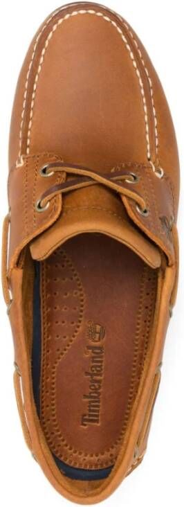 Timberland Bruin Leren Instappers Brown Heren