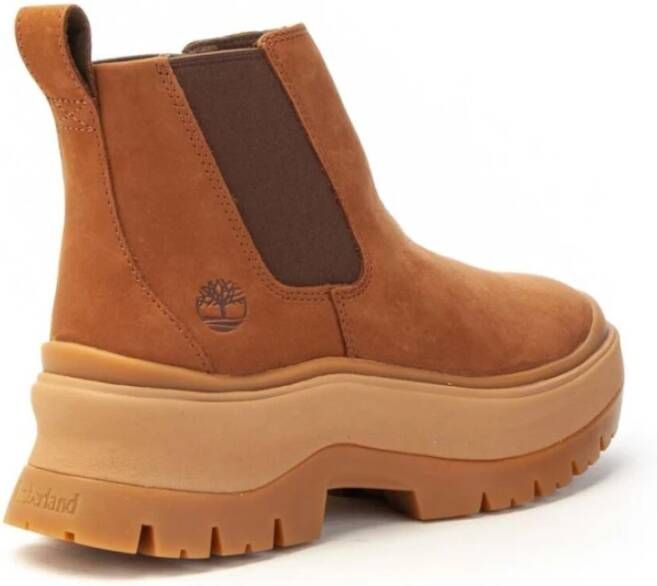 Timberland Bruine Chelsea Boot met Premium Leer Brown Dames