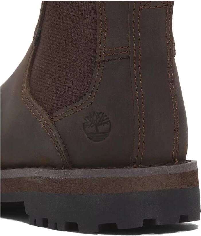 Timberland Bruine Chelsea Boots Sneakers Ontwerp Brown Dames