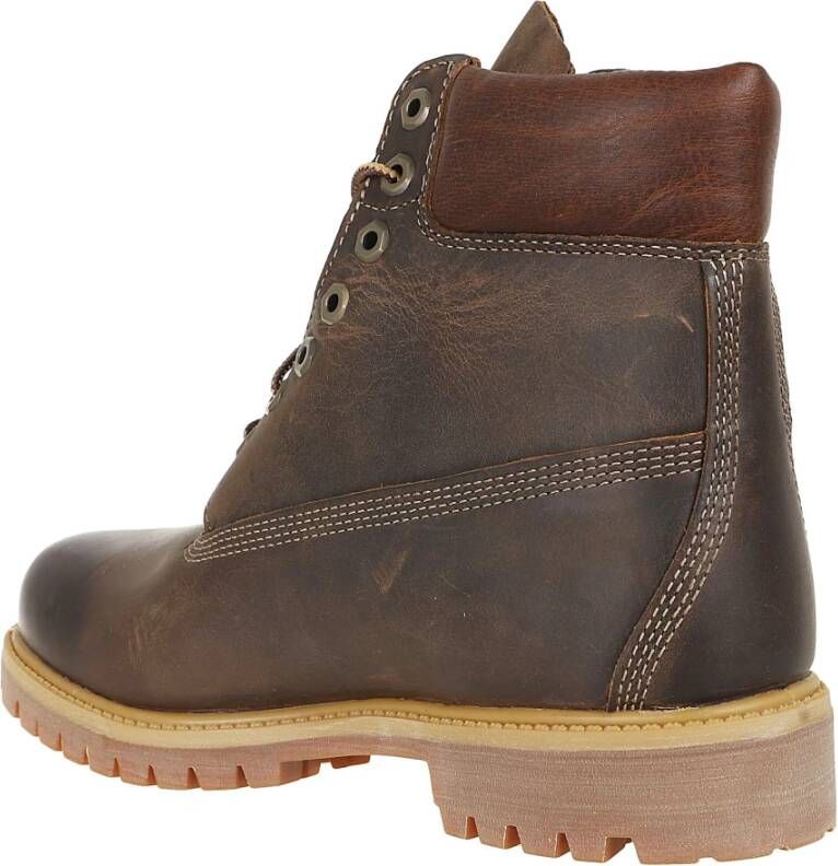 Timberland Bruine Enkellaarzen voor Mannen Brown Heren