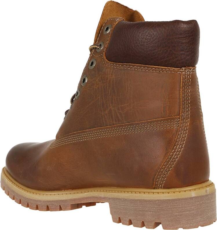 Timberland Bruine Enkellaarzen voor Mannen Brown Heren