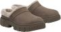 Timberland Grijze Suède Slip-On Sandalen met Faux-Fur Trim Gray Dames - Thumbnail 2