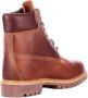 Timberland Bruine Leren Laarzen Thermische Rubberen Zool Brown Heren - Thumbnail 12