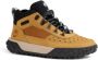 Timberland Bruine leren sneakers met rubberen zool Brown Heren - Thumbnail 4