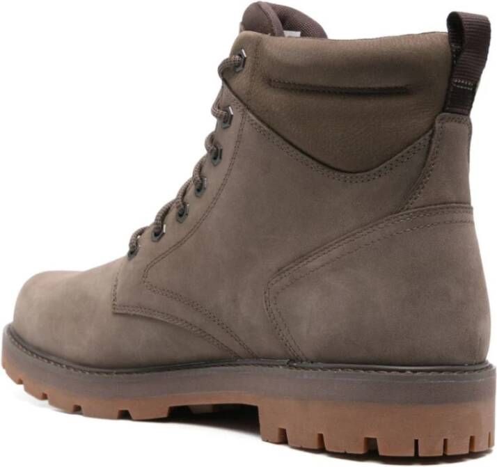 Timberland Bruine leren veterschoenen Brown Heren