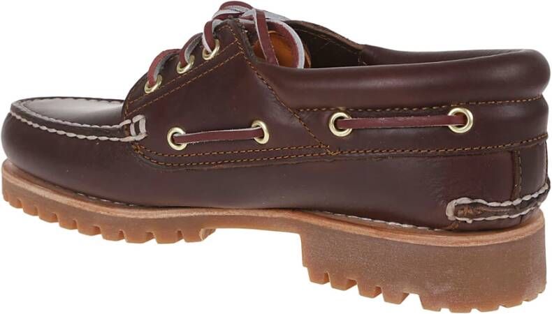 Timberland Bruine Sneakers Klassieke Stijl Brown Heren