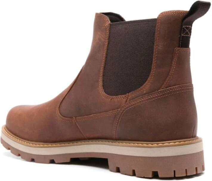 Timberland Bruine Suède Chelsea Laarzen Brown Heren