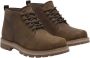 Timberland Bruine leren veterschoenen met middelhoge top Brown Heren - Thumbnail 12