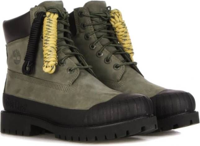 Timberland Buitenschoenen Premium 6 Rubberen Toe waterdichte x bijenlijn Groen Heren