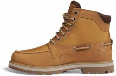 Timberland Casual Suède Leren Schoenencollectie Beige Heren