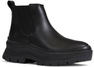 Timberland Chelsea Boot Dames Herfst Winter Collectie Leer Black Dames