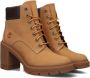 Timberland Chunky Heel Camel Enkellaarzen Brown Dames - Thumbnail 2