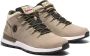 Timberland Dappere Doers Leren Schoen Beige Heren - Thumbnail 2