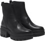 Timberland Everleigh Chelsea Zwarte Leren Enkellaars Black Dames - Thumbnail 3