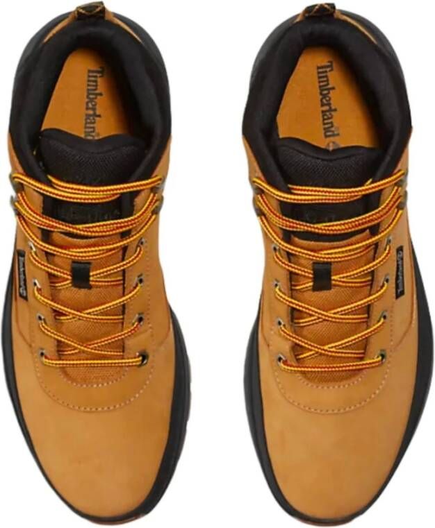 Timberland Field Trekker Mid Leren Laars Yellow Heren