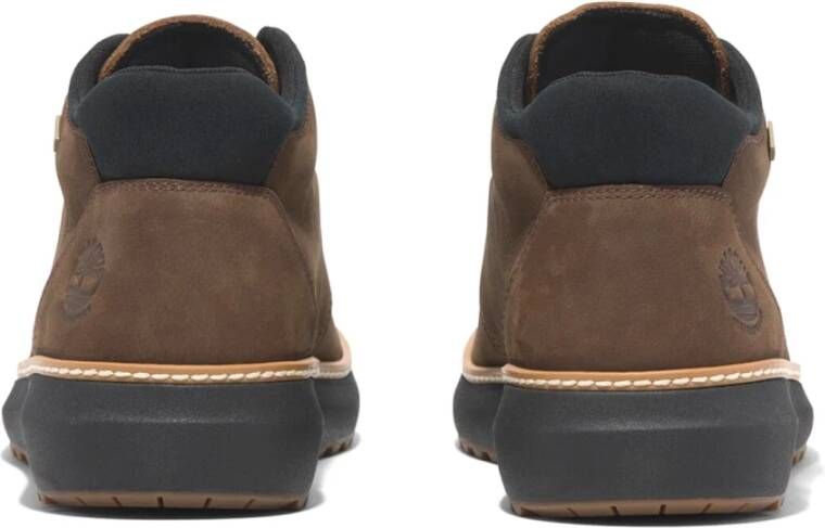 Timberland Gedurfde Doeners Leren Schoen Brown Heren