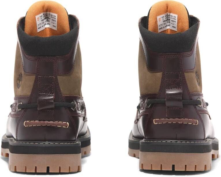 Timberland Gedurfde Doeners Leren Schoen Brown Heren