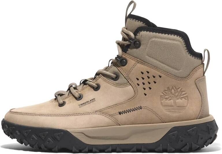 Timberland Gedurfde Doers Leren Schoen Beige Heren