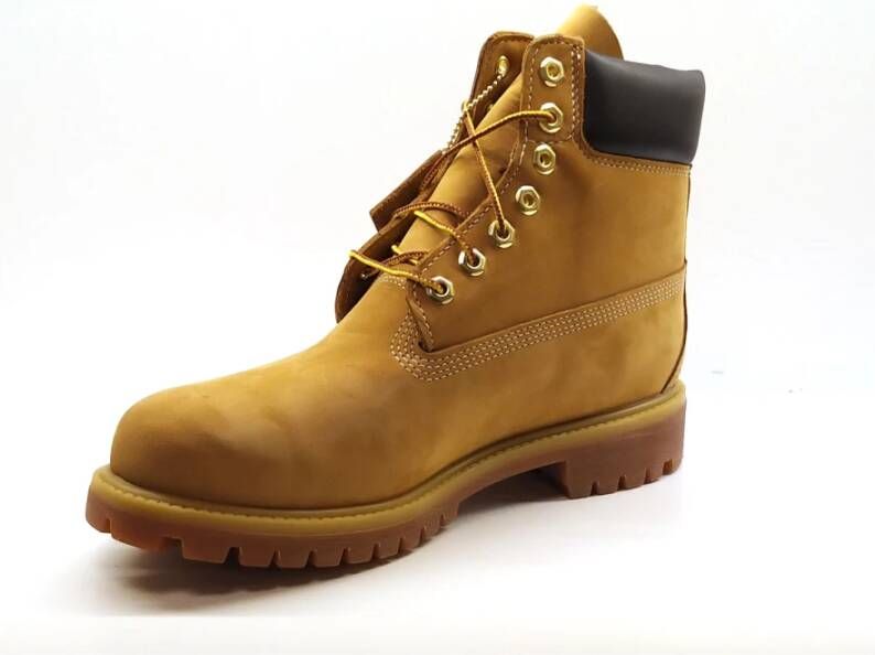 Timberland Gele Hoge Top Gewatteerde Wandelschoen Yellow Heren