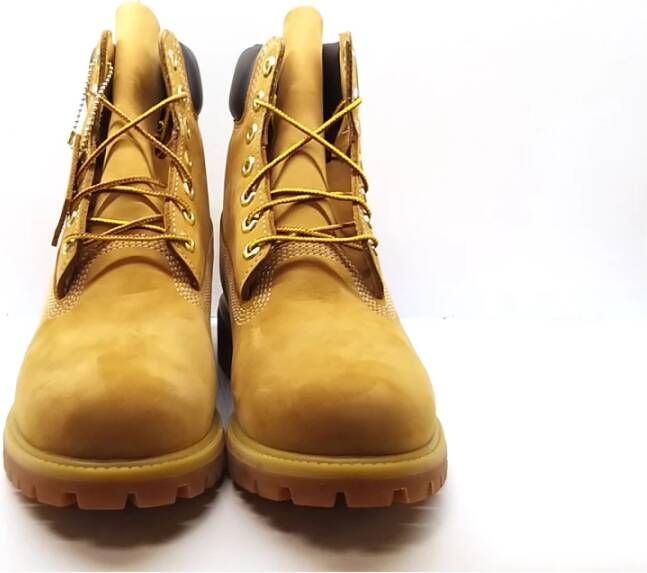 Timberland Gele Hoge Top Gewatteerde Wandelschoen Yellow Heren