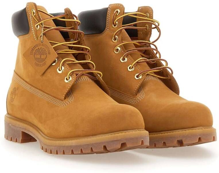 Timberland Gele Laarzen voor Buitensport Yellow Heren