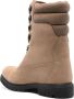 Timberland Grijze Nubuck Waterdichte Veterschoenen Brown Heren - Thumbnail 4