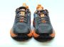 Timberland Grijze Nylon Sneakers met Oranje Zool Gray Heren - Thumbnail 4