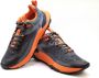 Timberland Grijze Nylon Sneakers met Oranje Zool Gray Heren - Thumbnail 5