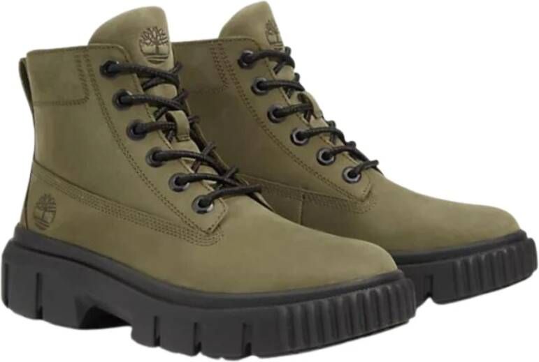 Timberland Groene Greyfield Dames Enkellaars Green Dames