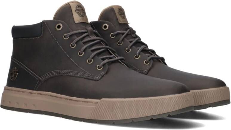 Timberland Grove Mid Lace Up Sneakers Gray Heren