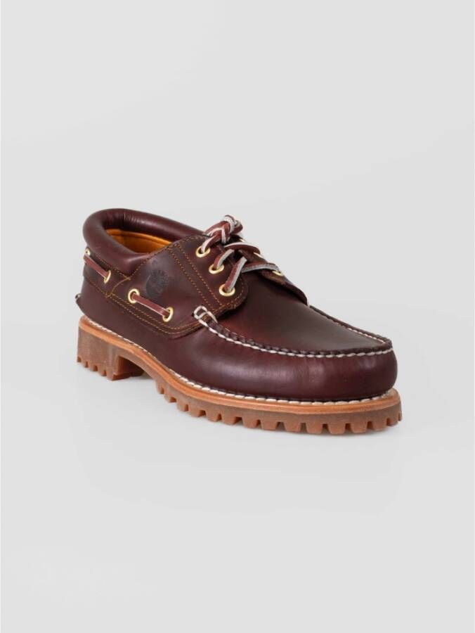 Timberland Handgemaakte Klassieke Bootschoenen Brown Heren