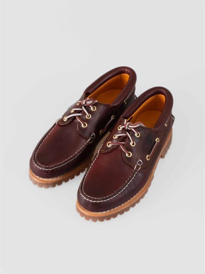 Timberland Handgemaakte Klassieke Bootschoenen Brown Heren