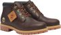 Timberland Heren Mid Chukka Laarzen Bruin Zwart Brown Heren - Thumbnail 2