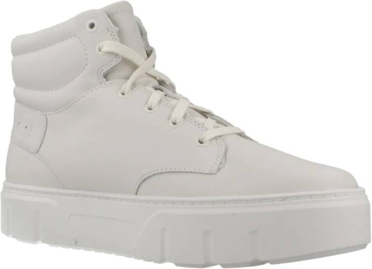 Timberland Hoge Top Laurel Court Sneakers White Dames