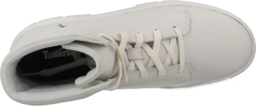 Timberland Hoge Top Laurel Court Sneakers White Dames