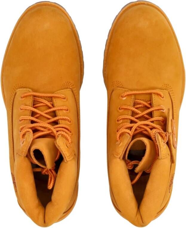 Timberland Hoge Top Premium Boot Dark Cheddar Yellow Heren