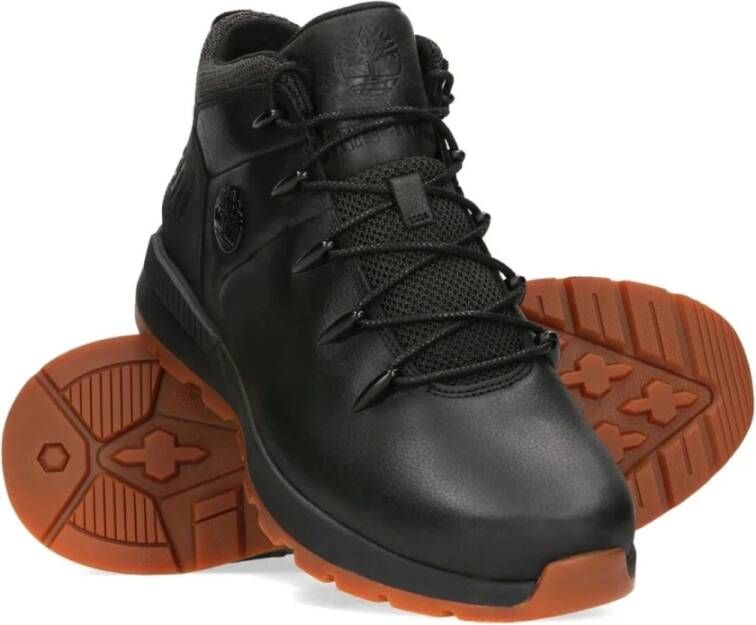 Timberland Jet Black Enkellaarzen voor Mannen Black Heren