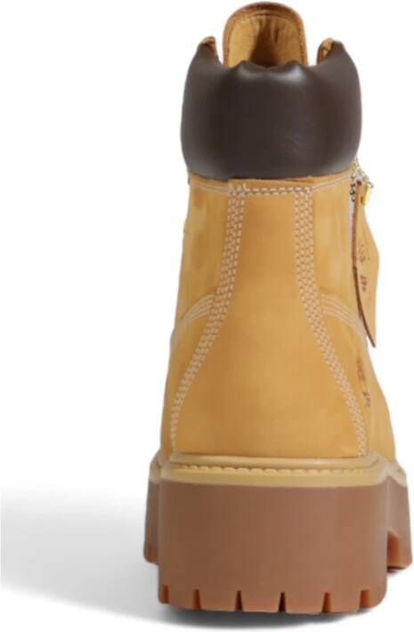 Timberland Kant Waterdichte Laars Herfst Winter Beige Dames