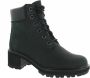 Timberland Kinsley 6in Waterproof Veterboots Laarzen Met Veters Dames Zwart - Thumbnail 4