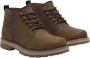 Timberland Bruine leren veterschoenen met middelhoge top Brown Heren - Thumbnail 9