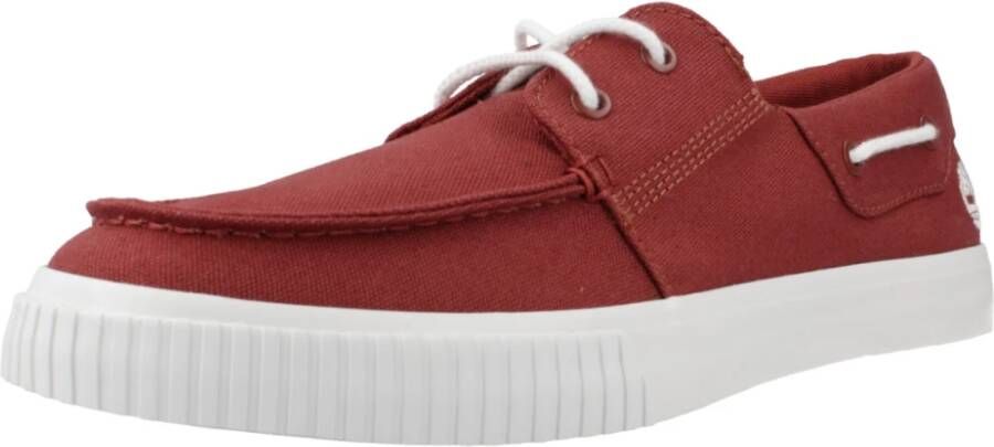 Timberland Klassieke Sailor Schoenen voor Mannen Red Heren