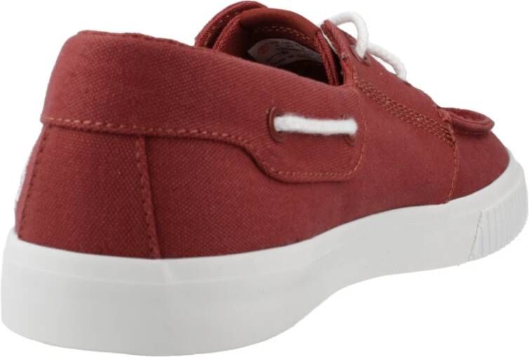 Timberland Klassieke Sailor Schoenen voor Mannen Red Heren