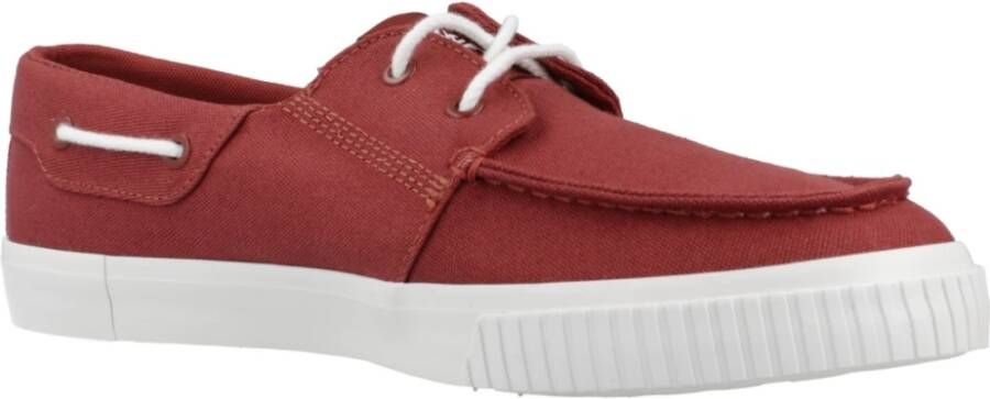 Timberland Klassieke Sailor Schoenen voor Mannen Red Heren