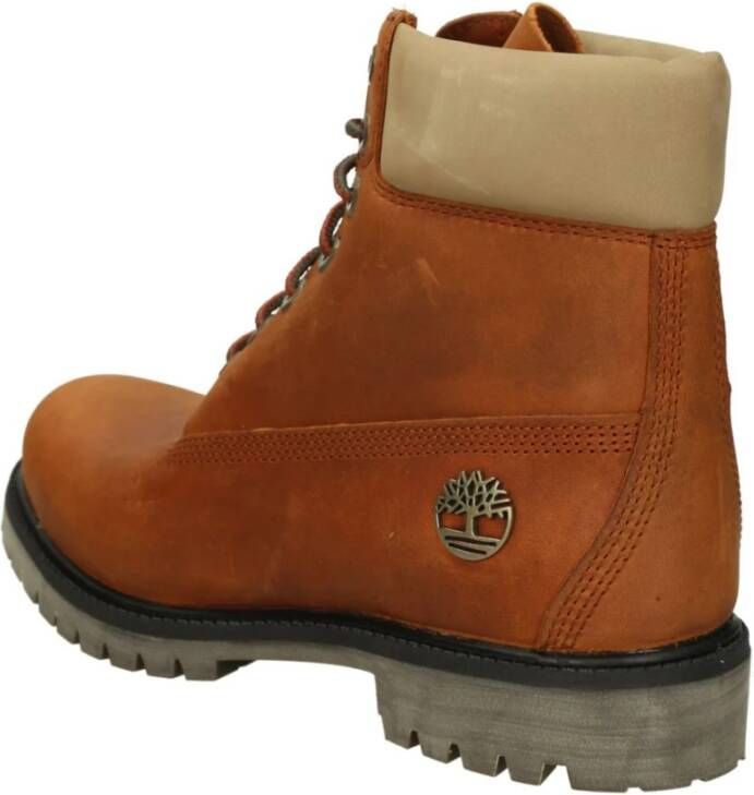 Timberland Klassieke Veterschoenen Orange Heren