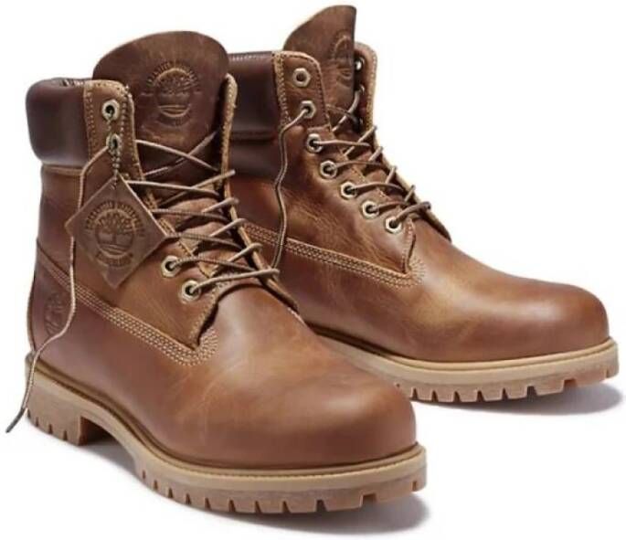 Timberland Klassieke Waterdichte Leren Laarzen Brown Heren