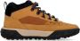 Timberland Bruine leren sneakers met rubberen zool Brown Heren - Thumbnail 4