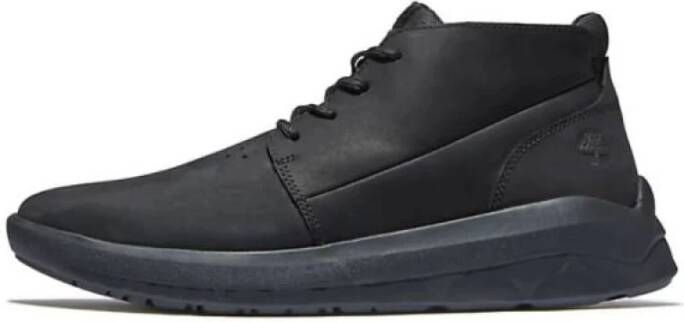 Timberland Leren Chukka Sneakers Black Heren