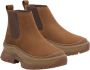 Timberland Mid Chelsea Laarzen Rust Nubuck Brown Dames - Thumbnail 2